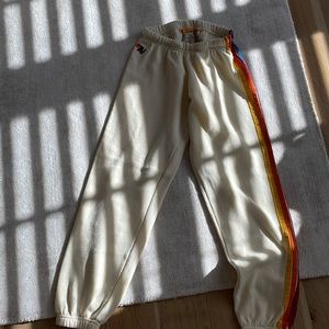 cream off white sweats!